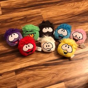 Disney’s Club Penguin Puffles LOT of 8